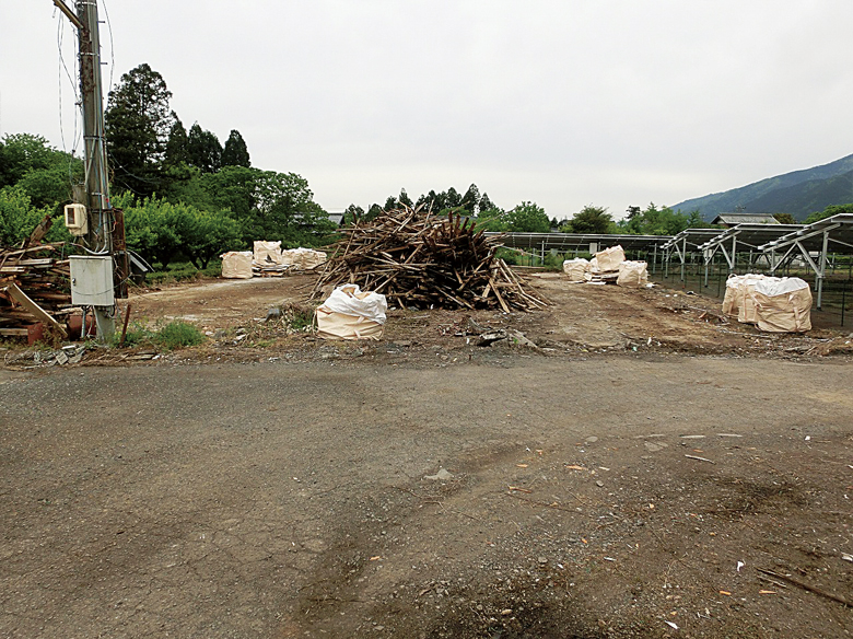 #04 木造社屋・木造鶏舎解体工事 岐阜県揖斐郡揖斐川町03